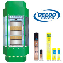 Direct Elevator Factory Vvvf Observation Lift